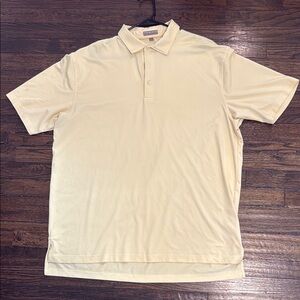 Peter Millar Polo Light Yellow size XL summer comfort collection